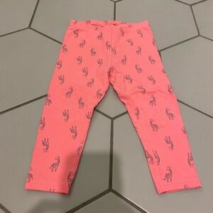 Carter’s Baby Girl 24M Giraffe Leggings